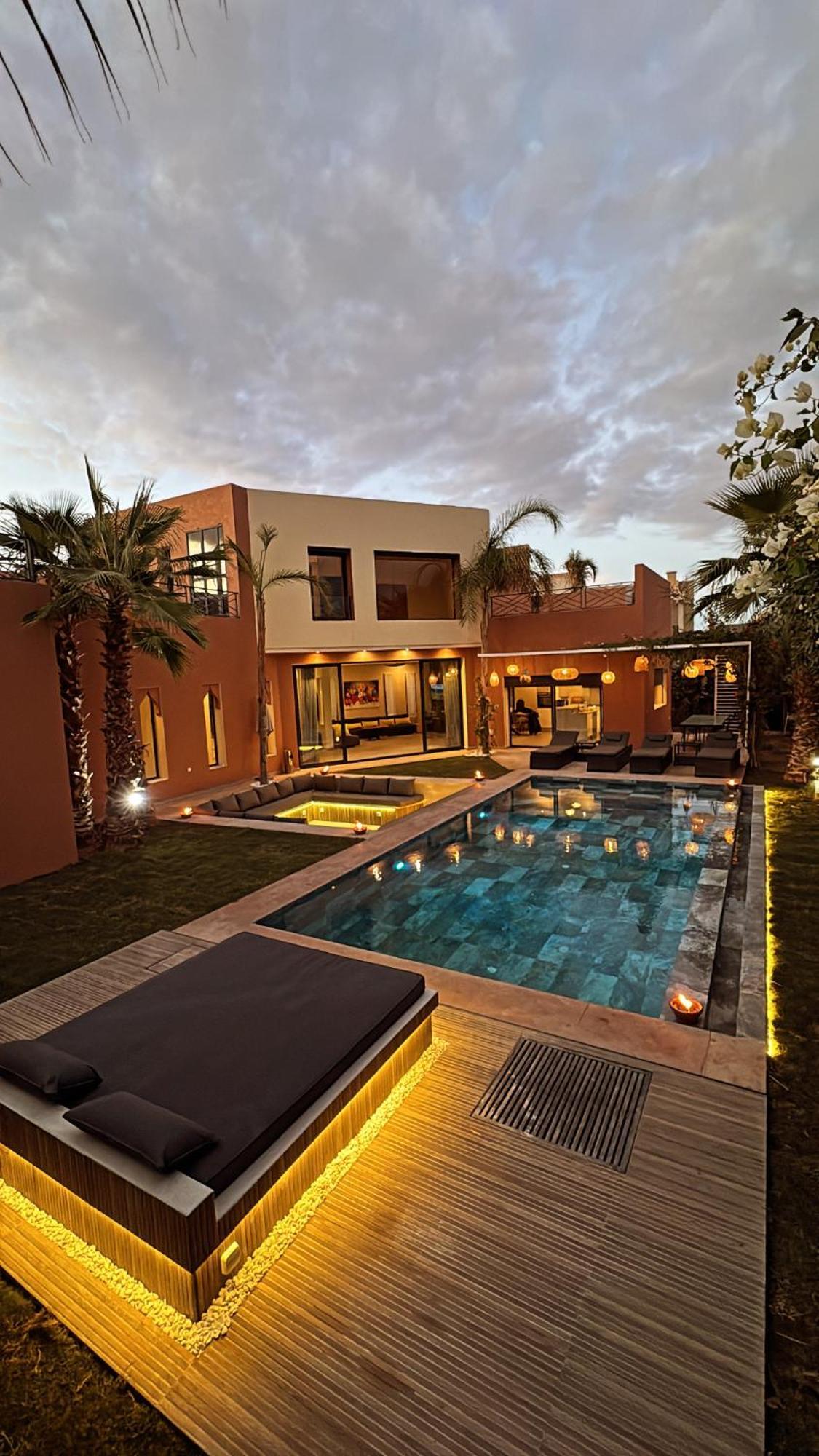 מרקש Villa Mattia Piscine Chauffee Sans Vis A Vis מראה חיצוני תמונה