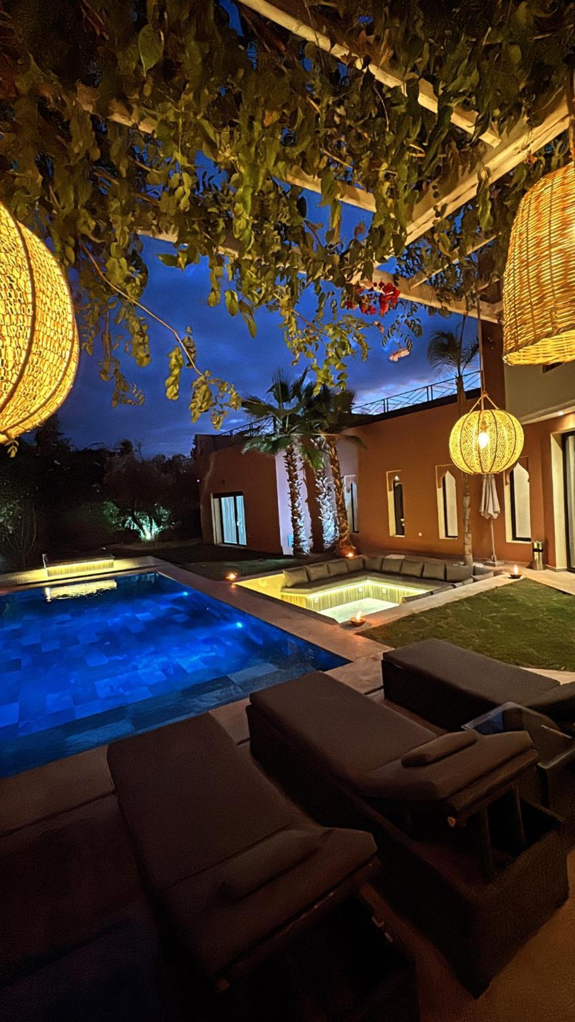 מרקש Villa Mattia Piscine Chauffee Sans Vis A Vis מראה חיצוני תמונה